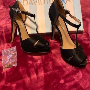 David Tutera Black Evening Shoes